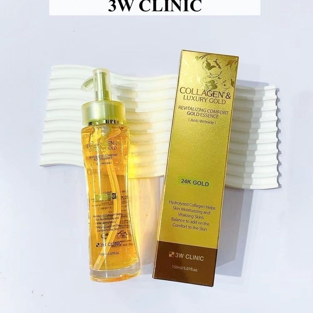 Luxury Skincare Serum - 3WCLINIC Collageen & Luxe Goud 24K