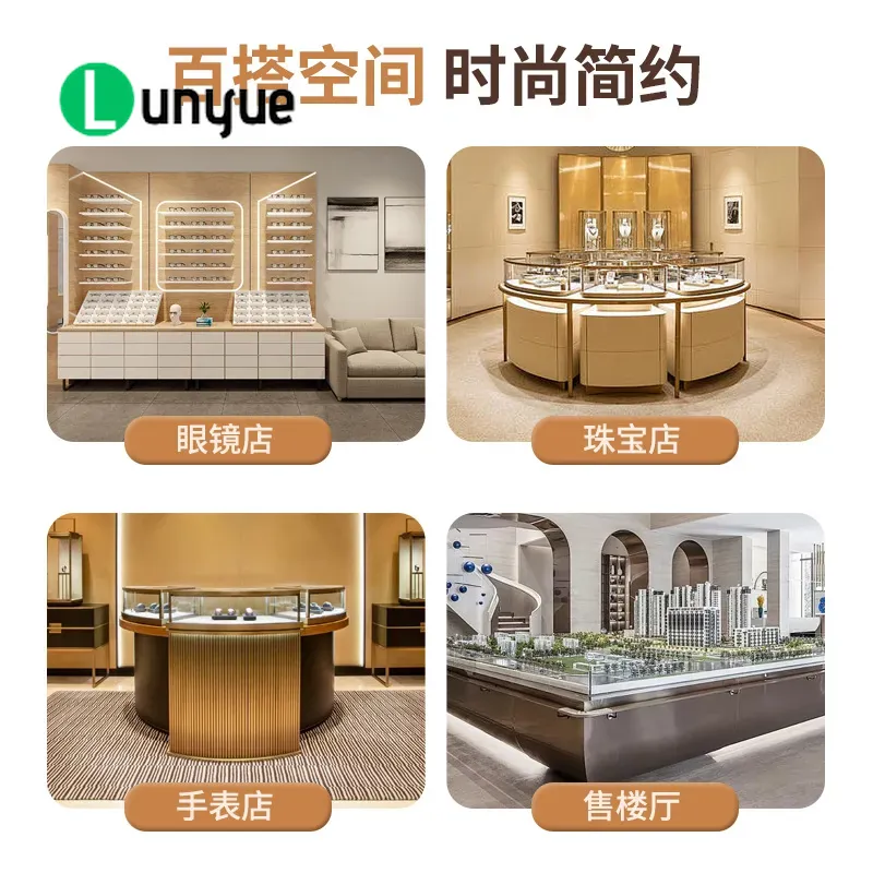 Houten displaykast voor design - Luxury Skincare Samples recensie en prijs