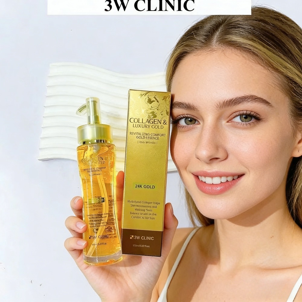 3WCLINIC Collageen & Luxe Goud - Luxury Skincare Serum recensie en prijs