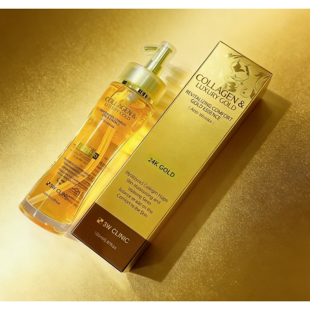 3WCLINIC Collageen & Luxe Goud - Luxury Skincare Serum recensie en prijs